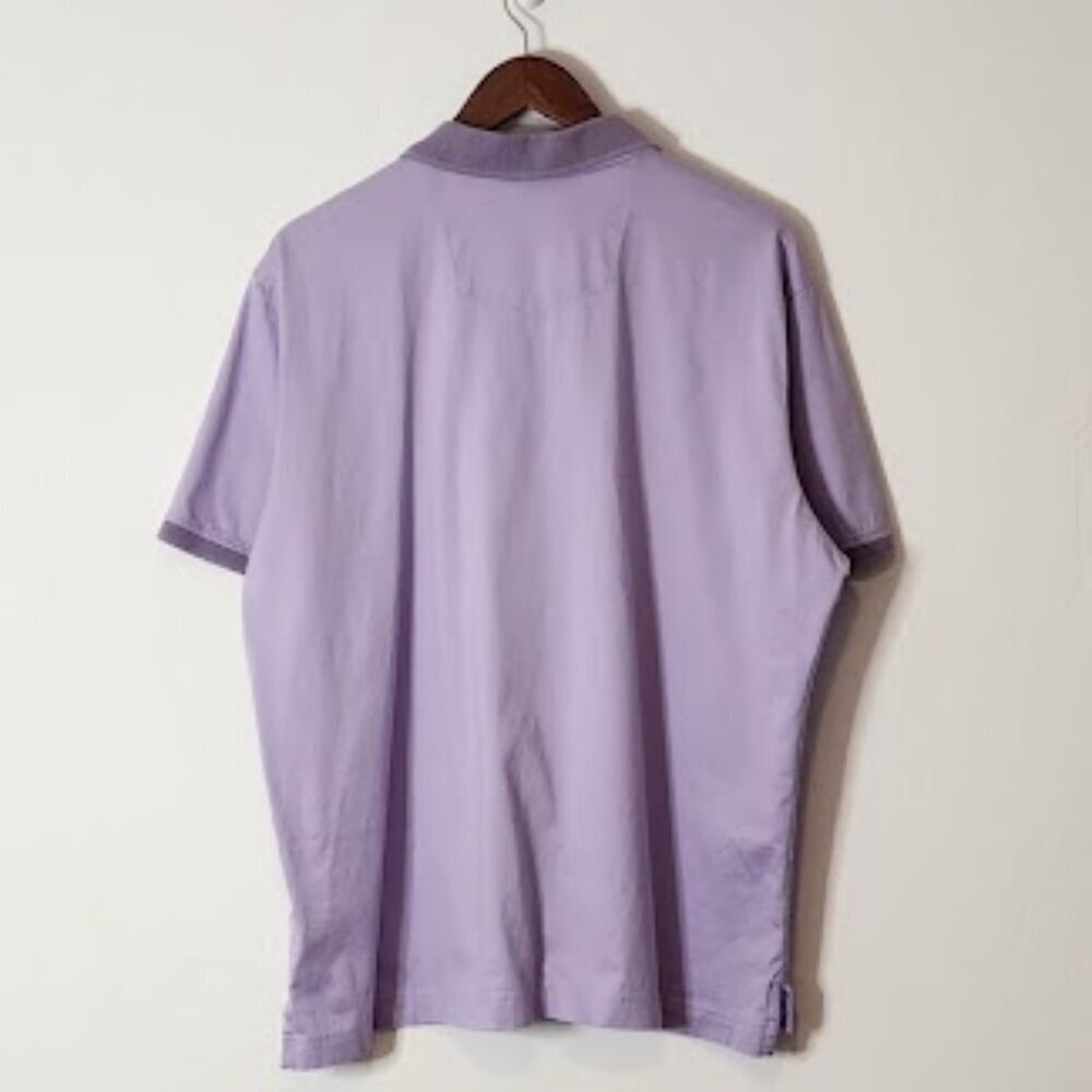 Robert Graham Men's Short Sleeve Polo Shirt Size 2XL - Picture 4 of 6
